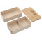 Boîte à bento empilable en fibre de bambou