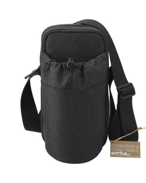 Refroidisseur de bouteille réglable Traver RPET avec pochette