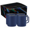 Rover Camp Mug 14oz enduit de poudre 4 en 1 coffret cadeau