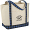 Fourre-tout bateau en coton Buffalo Plaid 18oz