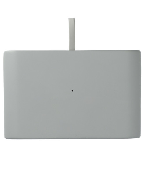 Horloge de bureau avec chargement sans fil en pierre