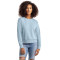 Sweat-shirt Laguna en suède pour femme