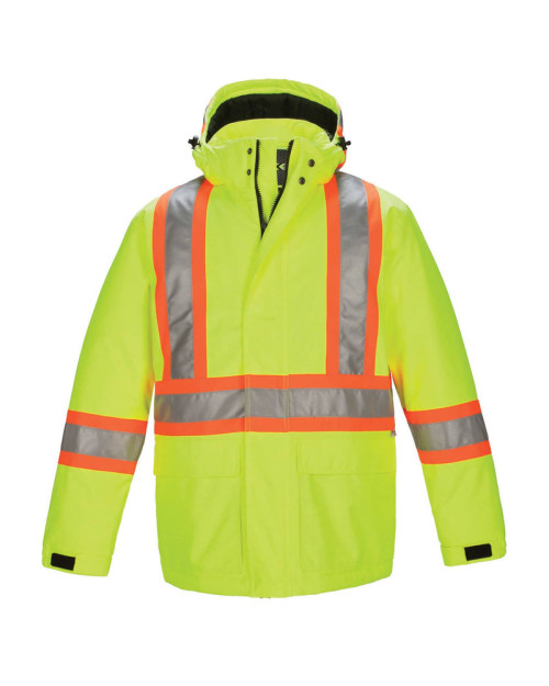 L01250 - Armor - Parka isolée haute visibilité pour hommes