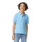 Polo pour adolescent en jersey 50/50 DryBlendMD 9,4 oz/verge de GildanMD